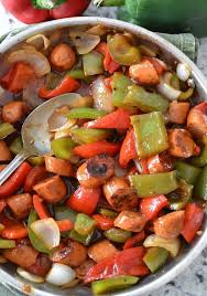 Add sausage and fry until brown and cooked through. Skillet Sausage And Peppers Small Town Woman