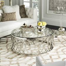 Fox9060a 2bx Safavieh Coffee Table Living Room Table Glass Top Coffee Table
