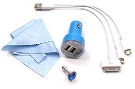 Maybe you would like to learn more about one of these? Cellphone Cable Kit 3 In 1 Universal Usb Charger Cables White Dual Usb Port Car