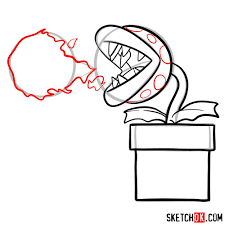 2.the sound effects used are also taken from this game: How To Draw Fire Piranha Plant Throwing A Fireball Sketchok Easy Drawing Guides