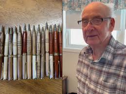 Man handcrafts and donates 100 pens to Steinbach Community Outreach