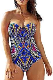 American Trends Women S Printed Bathing Suits One Piece Swimsuits For Women Tummy Control Swimwea Women S Plus Size Swimwear Plus Size Swimwear Women Swimsuits