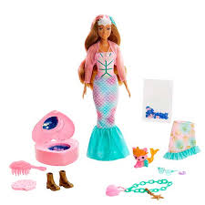 Nuestros juegos de barbie son divertidos y educativos. Barbie Color Reveal Sirena Joguiba