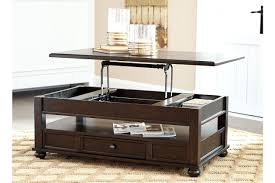 Barilanni Coffee Table With Lift Top Ashley Furniture Homestore Coffee Table Coffee Table With Storage Modern Coffee Tables