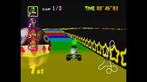 Mario kart 64 is the second installment of the mario kart series. Mario Kart 64 Rainbow Road N64 Youtube