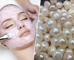 Just like the shell of a mollusk, a pearl is composed of calcium carbonate (mainly aragonite or a mixture of aragonite and calcite) in minute crystalline form, which has deposited in concentric layers. Here Is How You Can Use Pearl Powder To Do Your Own Pearl Facial At Home