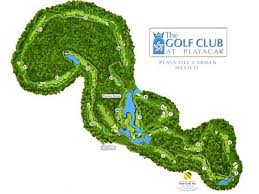 The design of the course: Hard Rock Golf Course Riviera Maya Maps Ratings Tee Times