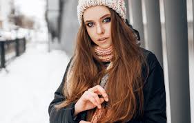 What is the use of a desktop. Wallpaper Girl Brown Hair Photo Photographer Blue Eyes Model Brunette Scarf Portrait Hood Sonny Bui Images For Desktop Section Devushki Download
