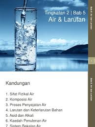 E guru sains tingkatan 2 jirim dalam alam air dan larutan загрузил: Bab 5 Air Dan Larutan Nota