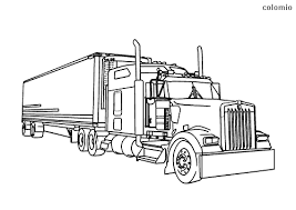 Other types of truck included in this collection of truck coloring pages are construction truck, garbage truck, box truck, rv truck, and mining truck. Trucks Coloring Pages Free Printable Truck Coloring Sheets