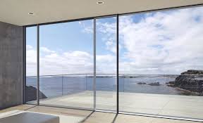 Super Insulated Schuco Schiebesystem Im Panorama Design Mit Filigranen Profilansichten Schuco Fenster Sommerhaus Terrassenverglasung
