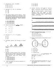 Pada suatu kelas terdapat 30 siswa membawa mistar, 13 siswa membawa busur dan 10 siswa tidak membawa keduanya. Soal Link Smp Mat Kur2006 Utm 1819 Jb Docx Usbn Kurikulum 2006 Matematika Smp Mts Utama Tahun Pelajaran 2018 2019 0103 Dki Jakarta Kota Jakarta Barat Course Hero