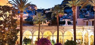 The san domenico palace hotel is located less than a mile away from isola bella in sicily, italy. Discover San Domenico Taormina Sicily