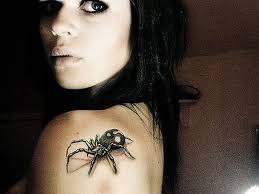 Seamless pattern with vampires theme for the valentine day. Black Widow Spider Tattoo Design Ideas April 2021
