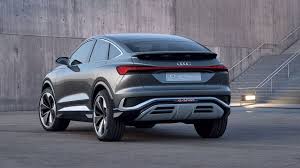 Drive system and suspensionthe modular electrification platform (meb) offers a. Audi S New Q4 Sportback E Tron Concept Has Sexy Back Cool Ar Features Inside