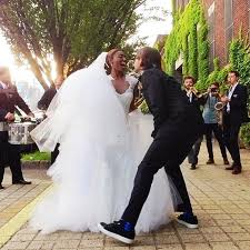 She also needs to wear 'something old, something new, something borrowed tradition says that whoever catches it will be the next person to get married. Tony Winner Patina Miller Ties The Knot With David Mars In Starry Ceremony Interracial Wedding Couples Interracial Couples