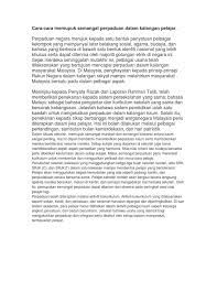 Check spelling or type a new query. Cara Cara Memupuk Semangat Perpaduan Dalam Kalangan Pelajar