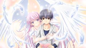 The reason for this is that her a gothic angel with blue hair that also happens to be gluttonous makes for a unique character. Angel Anime Wallpaper Boy And Girl