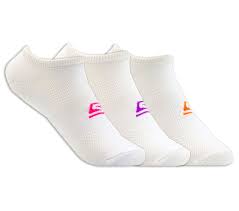 Shop The 3 Pack No Show Stretch Socks Skechers