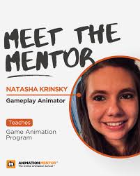 Meet the Mentor: Natasha Krinsky has been working in the gaming industry as  a professional animator since 2019. She started as a Junior Motion Capture  Technician at Deck Nine Games