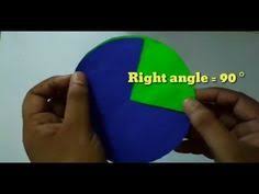 Maths Lab Activity Class 4 5 6 Maths Project Tlm Types Of Angles Showing Rotating Disc Youtube Math Projects Math Lab Lab Activities