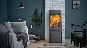 The scandinavian﻿ aesthetic is all the rage in 2019 in the design world and now, in your own home. What To Put Behind A Wood Burning Stove Contura