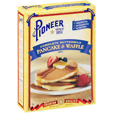 Pioneer Complete Buttermilk Pancake Waffle Mix 32 0 Oz Walmart Com Walmart Com