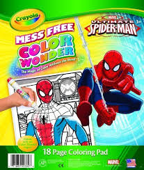 Crayola frozen 2 color wonder coloring book and markers, mess free coloring, 18 coloring pages $ 7.99 each in stock at your store. 71662423308 Crayola Marvel Super Hero Squad Color Wonder 18 Page Coloring Pad