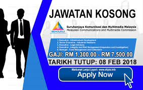 Jawatan Kosong Suruhanjaya Komunikasi Dan Multimedia Malaysia Skmm 08 Februari 2018 Kerja Kosong Suruhanjaya Kom Risk Management Fund Management Malaysia