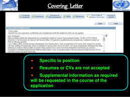 Sometimes, that becomes even more imp. Un Job Cover Letter Sample Free Letter Sample Download