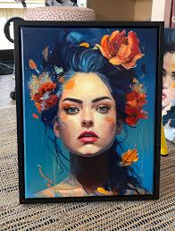 🔴 "Ephemeral Blooms" Original Oil Painting