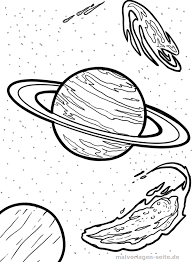 Das ausgedruckte tierzahlen bild kannst du anschließend mit deinen lieblingsfarben. Malvorlage Saturn Weltraum Planeten Saturn Tattoo Ausmalbilder Ausmalen