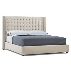 theodore king bed fulmer linen hi res king beds bed upholstered beds