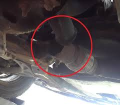 Cold metal stitching is a method to repair either sheet metal or two pieces of metal. Sheared Off Exhasut Pipe How To Fix Without A Welder Motor Vehicle Maintenance Repair Stack Exchange