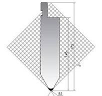 Precision Amada Bending Thick Board Tool Press Brake Tool ...