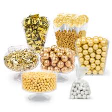 The party aisle is one of the first sections that i visit to get party ideas. Amazon Com Gold Candy Buffet Approx 12 Lbs Grocery Gourmet Food