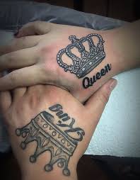 You can put smaller tattoos near your wrist or on your forearm, and you can put large king and queen crown tattoos on your shoulders. Unique King And Queen Tattoos Novocom Top
