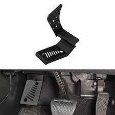 dead pedal left side foot rest pedal for 2018 2019 jeep wrangler jl jlu driver side automatic transmission models pedals aliexpress aliexpress
