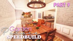 Bloxburg Garden Palace Speedbuild Part 9 Youtube The bloxburg house idea in the video above provides everything you need to build a 10k modern house including bedrooms, kitchen, big windows modern 2 story family bloxburg house. bloxburg garden palace speedbuild part 9