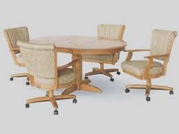 Caster Tilt Swivel Chairs On Wheels Kitchen Furniture Kitchen Table Settings Dinette Kitchen Table Kitchen Sets