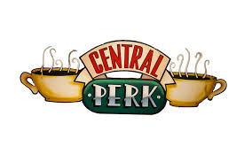 You can hang out at friends' iconic coffee shop in nyc too bad you can't also spend time with monica, rachel, phoebe, ross, chandler and joey. Transparent Central Perk Logo Friends Central Perk Coffee Friends Central Perk Friends Poster