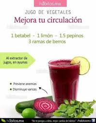 Jugo Para Mejorar La Circulacion 1 Betabel 1 Limon 1 5 Pepinos Y 3 Ramas De Berros Jugos Jugos Saludables Bebidas Saludables