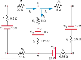 Current and current density at a junction consider the juncion of three wires as shown in the diagram. Kirchhoff S Rules Physics