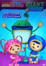 Includes 3 giant coloring books: Team Umizoomi Giant Coloring Activity Book Toddler Math Workbook Milli Geo Bot