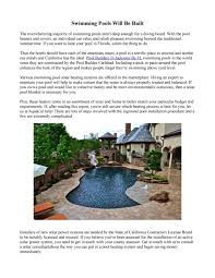 Shop for above ground pools in swimming pools. Swimming Pools Will Be Built By Poolbuildersjack Issuu