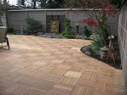 Builddirect Kontiki Interlocking Wood Deck Tiles Real Wood Xl Series Wood Deck Tiles Outdoor Patio Flooring Ideas Wooden Deck Designs
