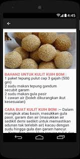 Resepi tepung bungkus lemak manis. Resepi Kuih Muih Pour Android Telechargez L Apk