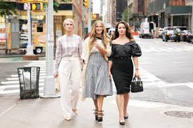 Sarah jessica parker's latest outfit is a 2021 carrie bradshaw sneak peek welcome to the new look of the day , where we comb through every celebrity outfit from the past 24 hours and feature the. Satc Return Sarah Jessica Parker Cynthia Nixon Kristin Davis On Max Rolling Stone