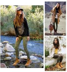 Comment Porter Des Bottes Panama Jack Bottes Panama Jack Avec Vert Militaire Comment Porter Tenues Timberland Bottes