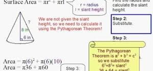 Maybe you would like to learn more about one of these? How To Find The Surface Area Of A Cone Without Slant Height Math Wonderhowto